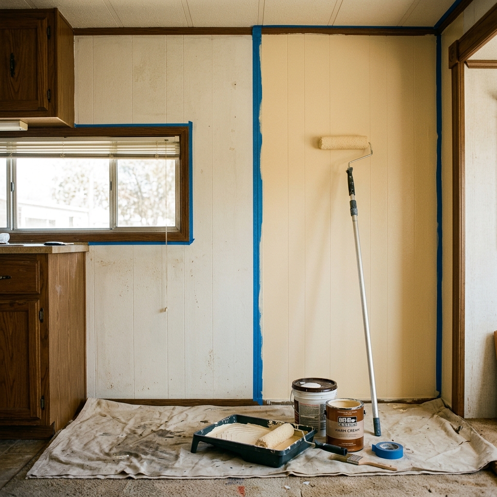 How to Paint Trailer Walls - Paint Primers and Wall Treatments